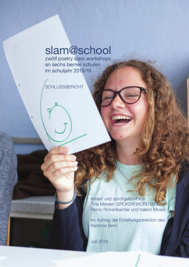 Schlussbericht Slam at School 2015/2016